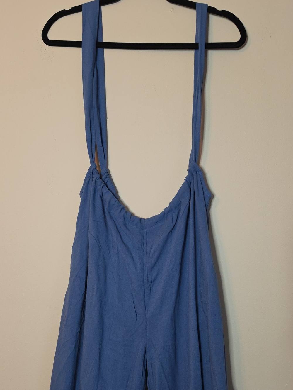 Zenana Wide-Leg Jumpsuit with Straps - Blue